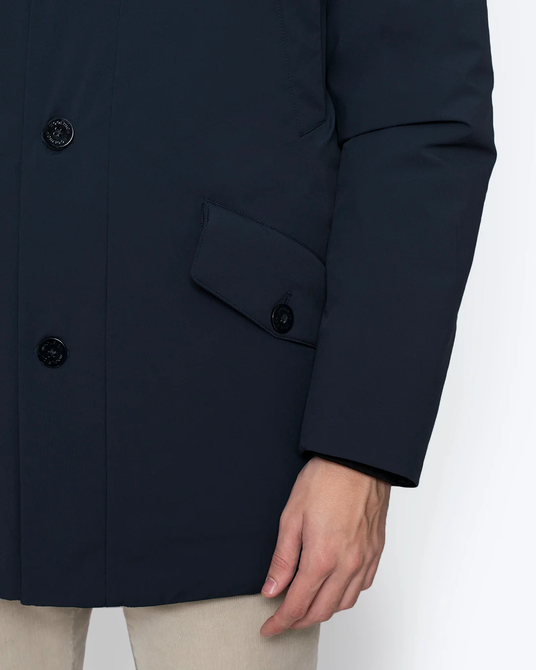 PARKA AZUL STRECH ARTIC WOOLRICH - Imagen 3