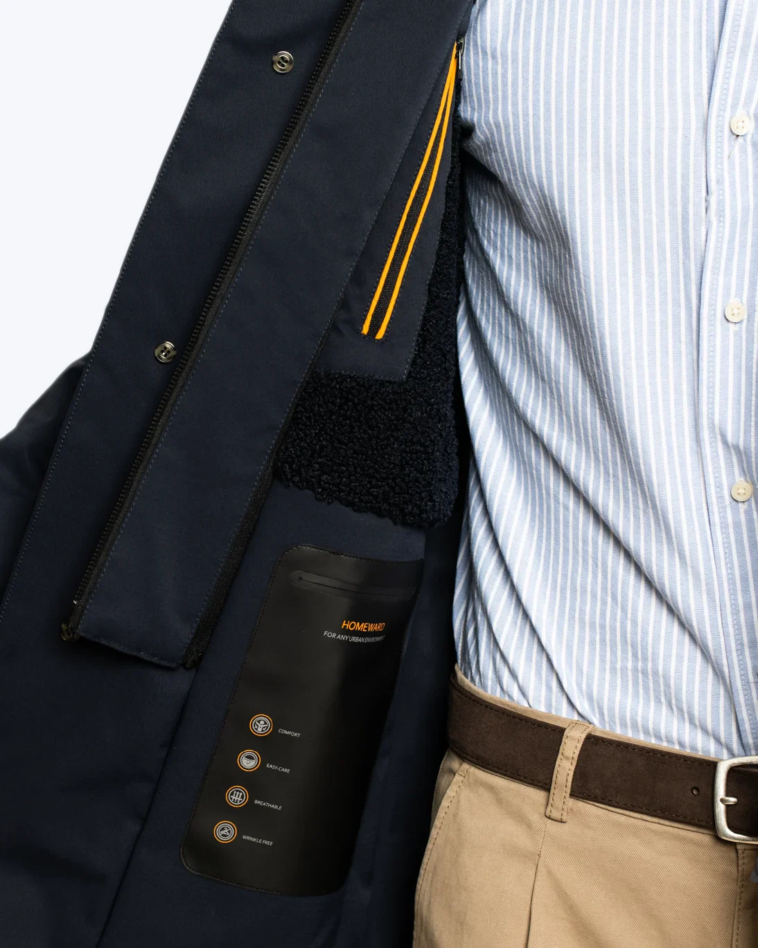 PARKA AZUL HOMEWARD - Imagen 3