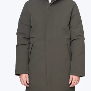 PARKA VERDE OLIVA ACOLCHADA BRIXTOL TEXTILES