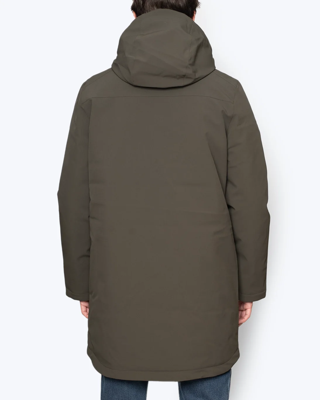 PARKA VERDE OLIVA ACOLCHADA BRIXTOL TEXTILES - Imagen 4