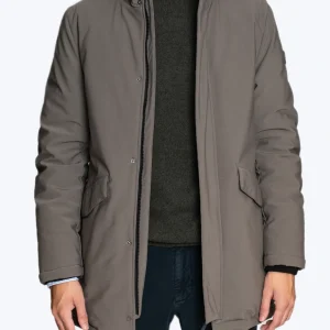PARKA GRIS CON CAPUCHA HOMEWARD