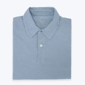 POLO DE MANGA LARGA AZUL MEDIO JERSEY HARTFORD