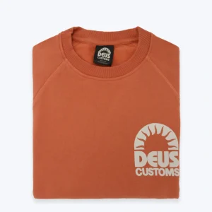 SUDADERA NARANJA DEUS