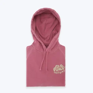SUDADERA ROSA CON CAPUCHA DEUS
