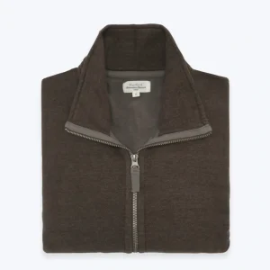 SUDADERA VERDE OSCURO CON CREMALLERA HARTFORD