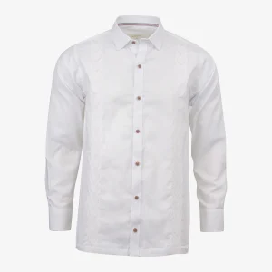 Camisa Cubavera Manga Larga