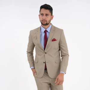 Traje 2 Botones Sin Prenses