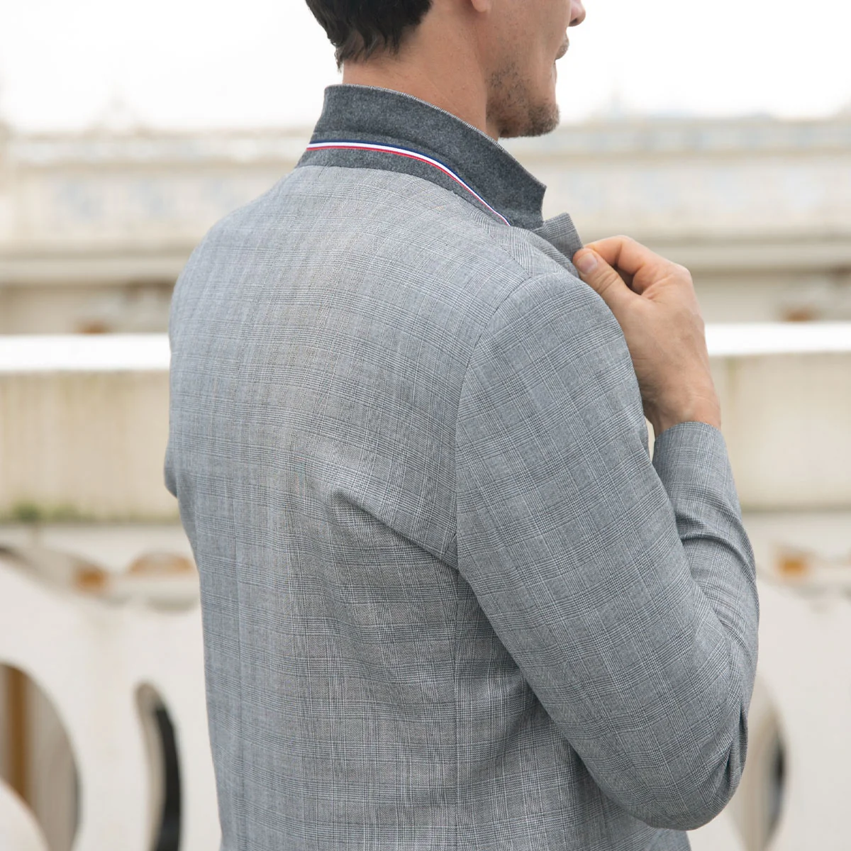 Vestido Slim Fit Gris Medio - Kosta Azul - Imagen 3