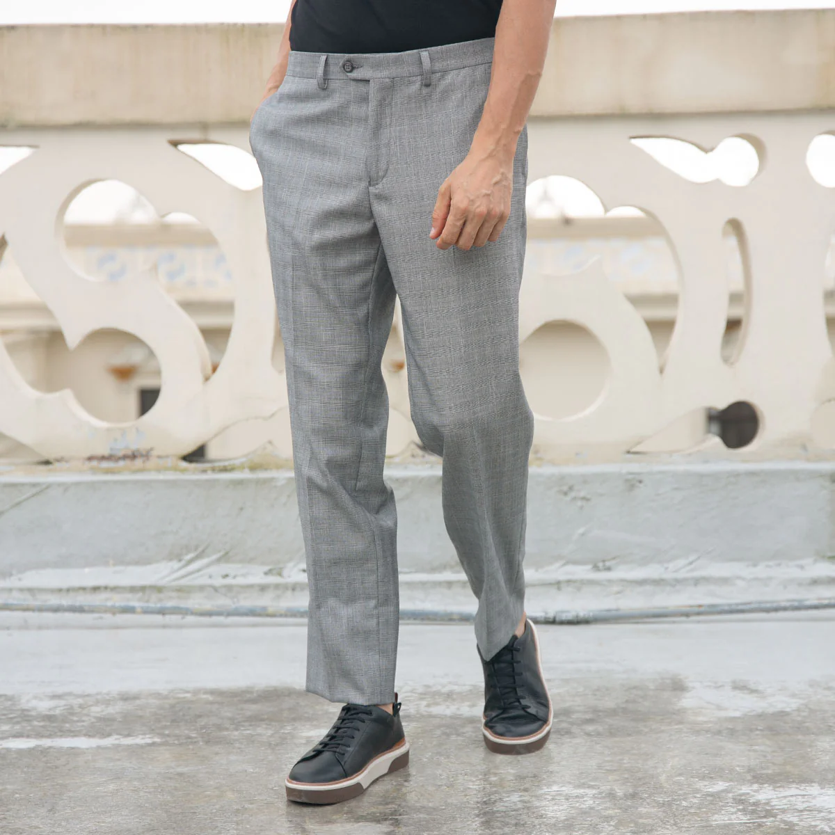 Vestido Slim Fit Gris Medio - Kosta Azul - Imagen 5