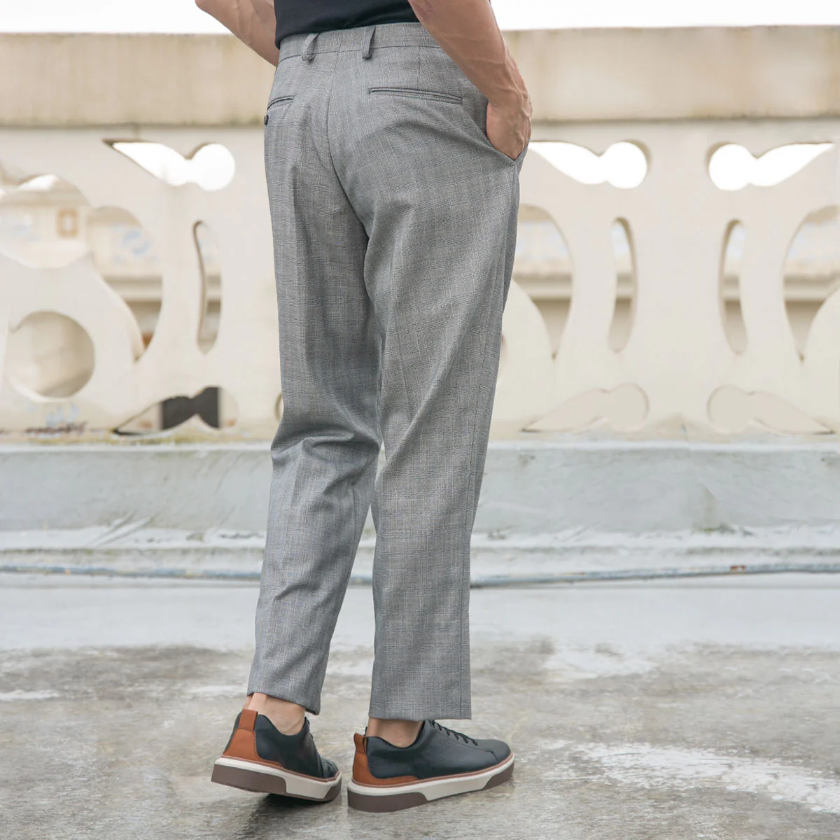 Vestido Slim Fit Gris Medio - Kosta Azul - Imagen 6