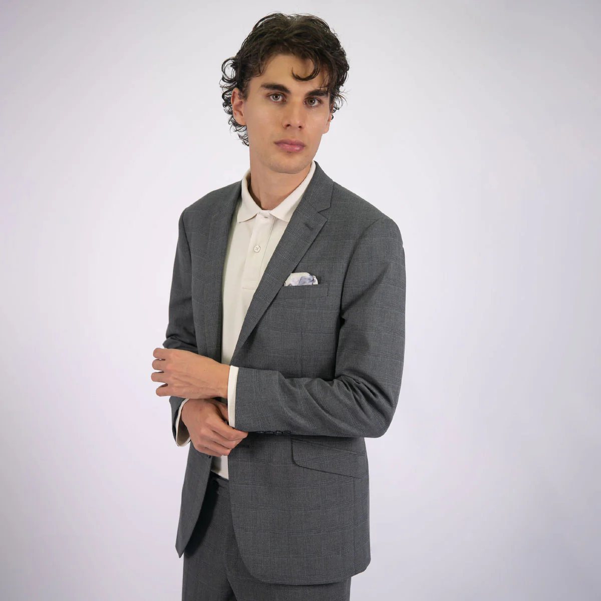 Vestido Slim Fit Gris Medio - Kosta Azul