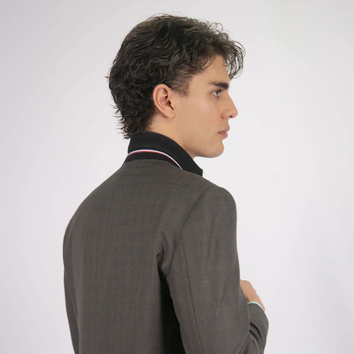 Vestido Slim Fit Gris Medio - Kosta Azul - Imagen 3