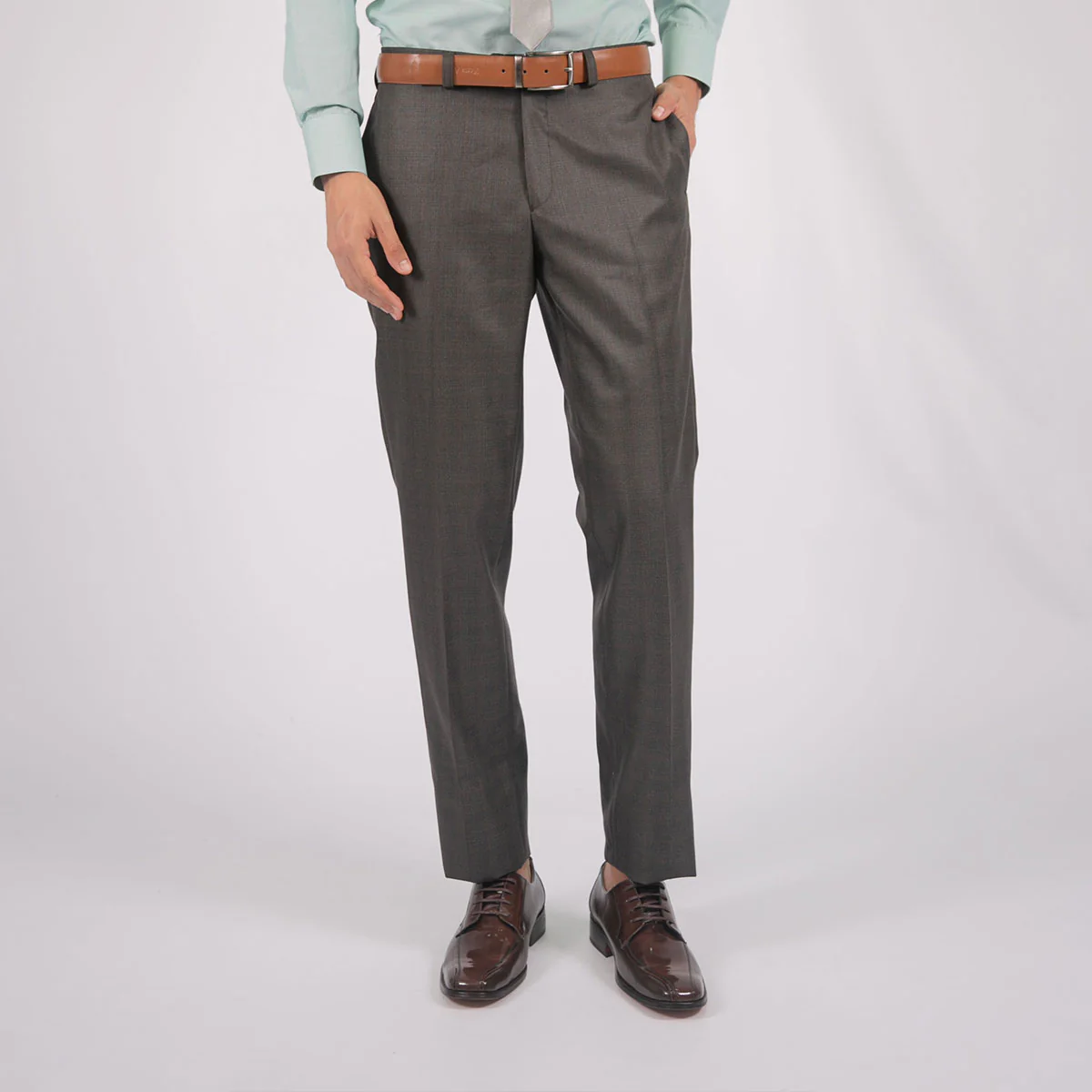 Vestido Slim Fit Gris Medio - Kosta Azul - Imagen 4