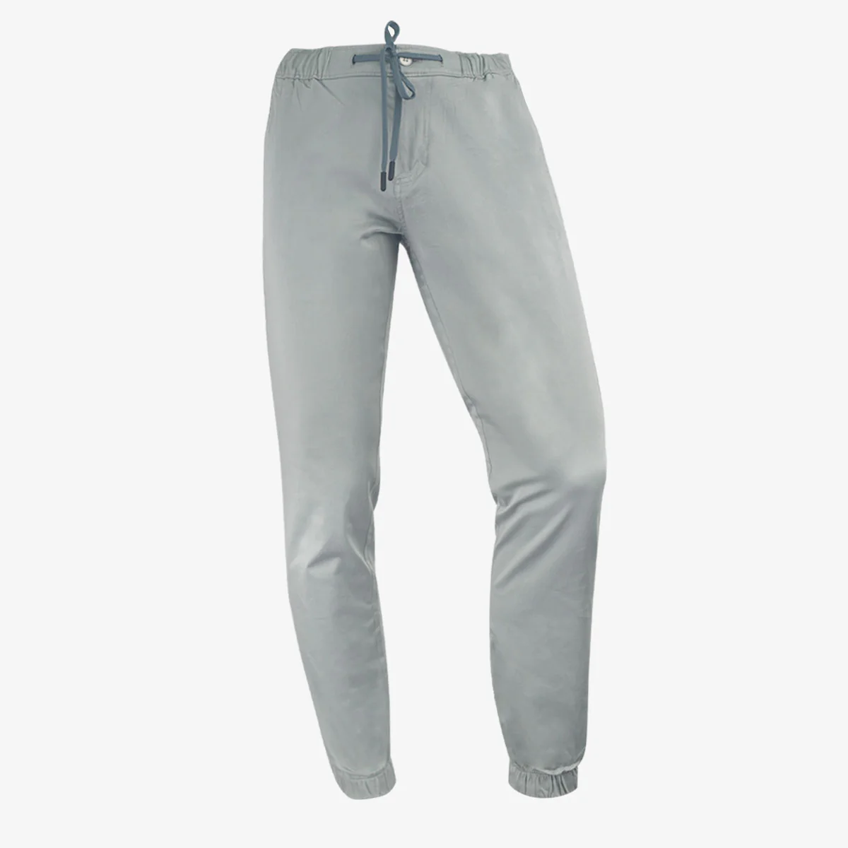 Pantalón Jogger Slim Fit Gris Claro - Kosta Azul