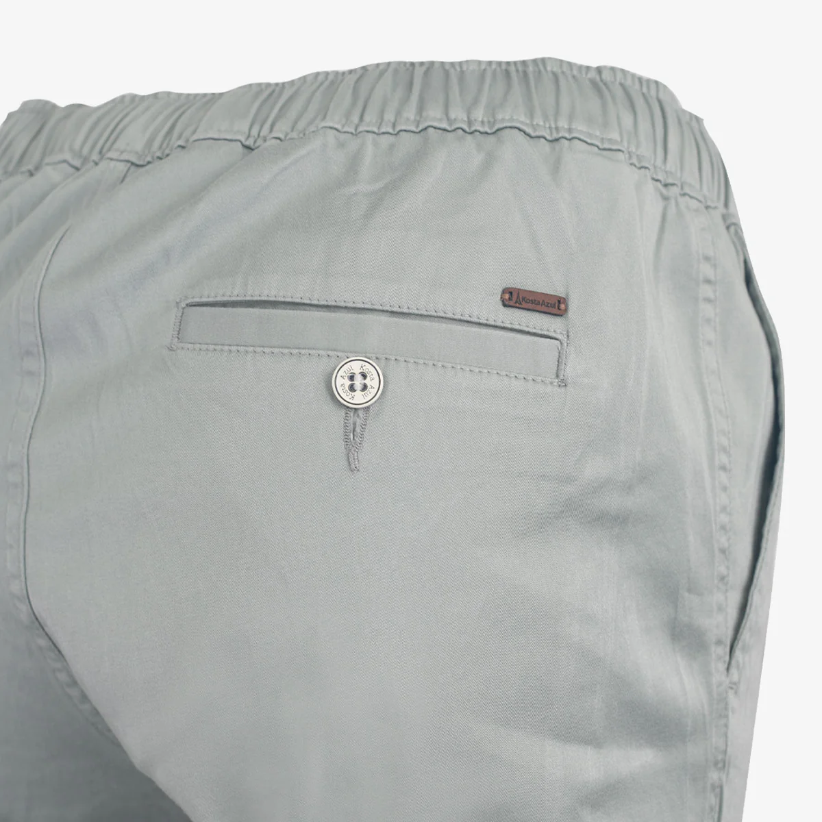 Pantalón Jogger Slim Fit Gris Claro - Kosta Azul - Imagen 3