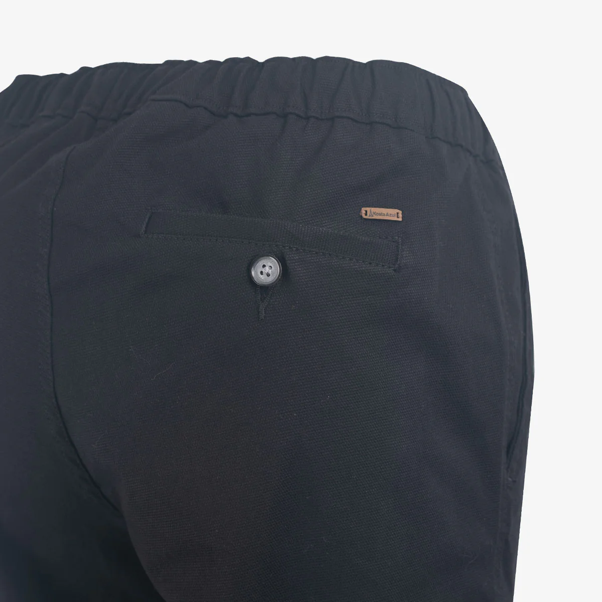 Pantalón Jogger Slim Fit Negro - Kosta Azul - Imagen 3