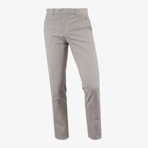 Pantalón Formal Slim Fit Café Medio - Kosta Azul