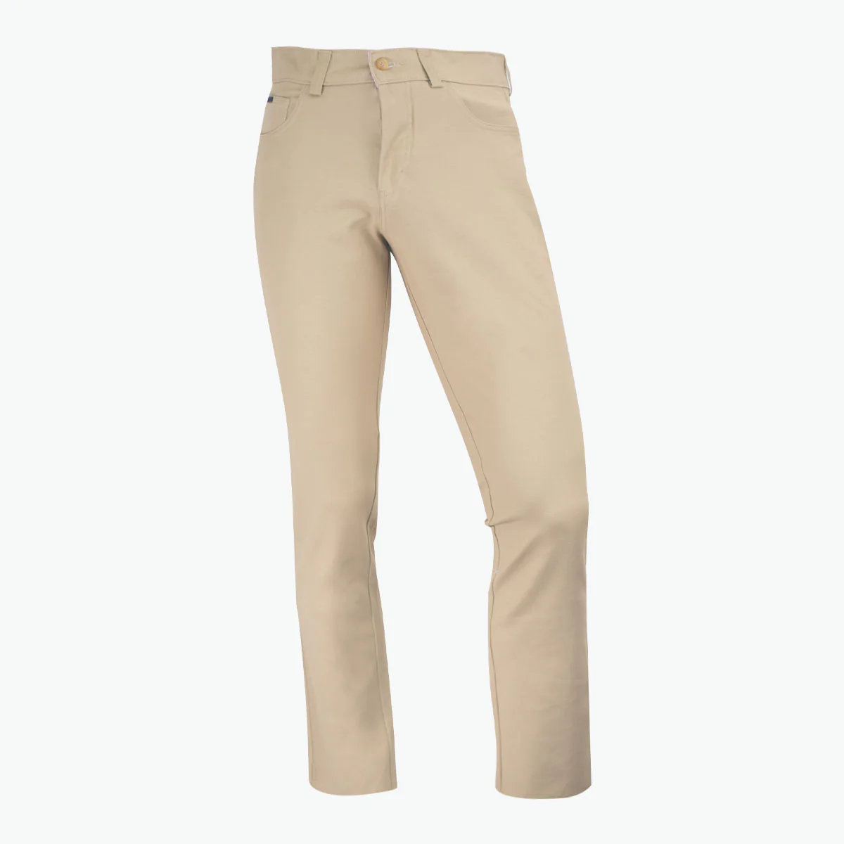 Pantalón Formal Slim Fit Beige Medio - Kosta Azul