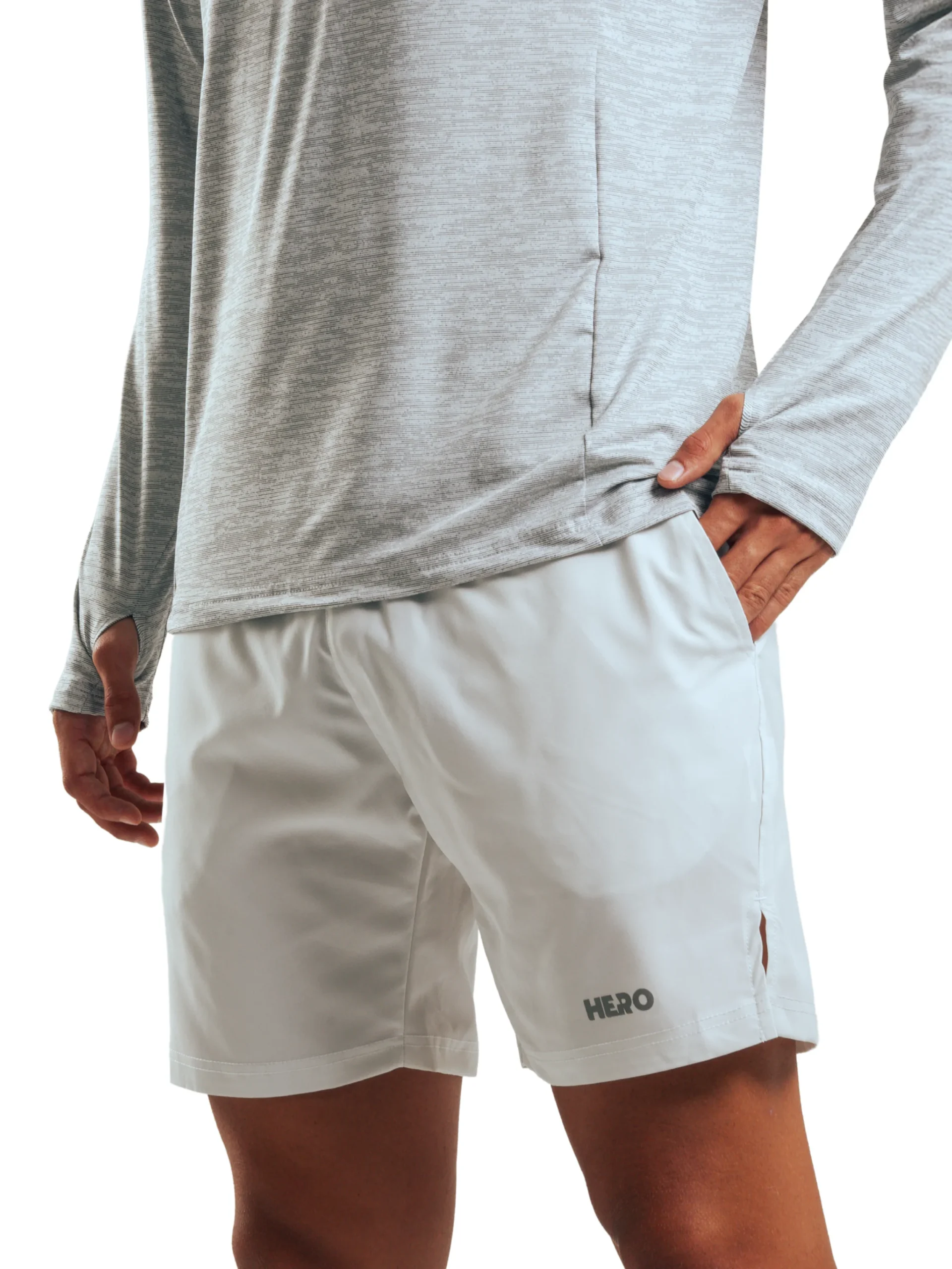 SHORT BASICO HERO BLANCO