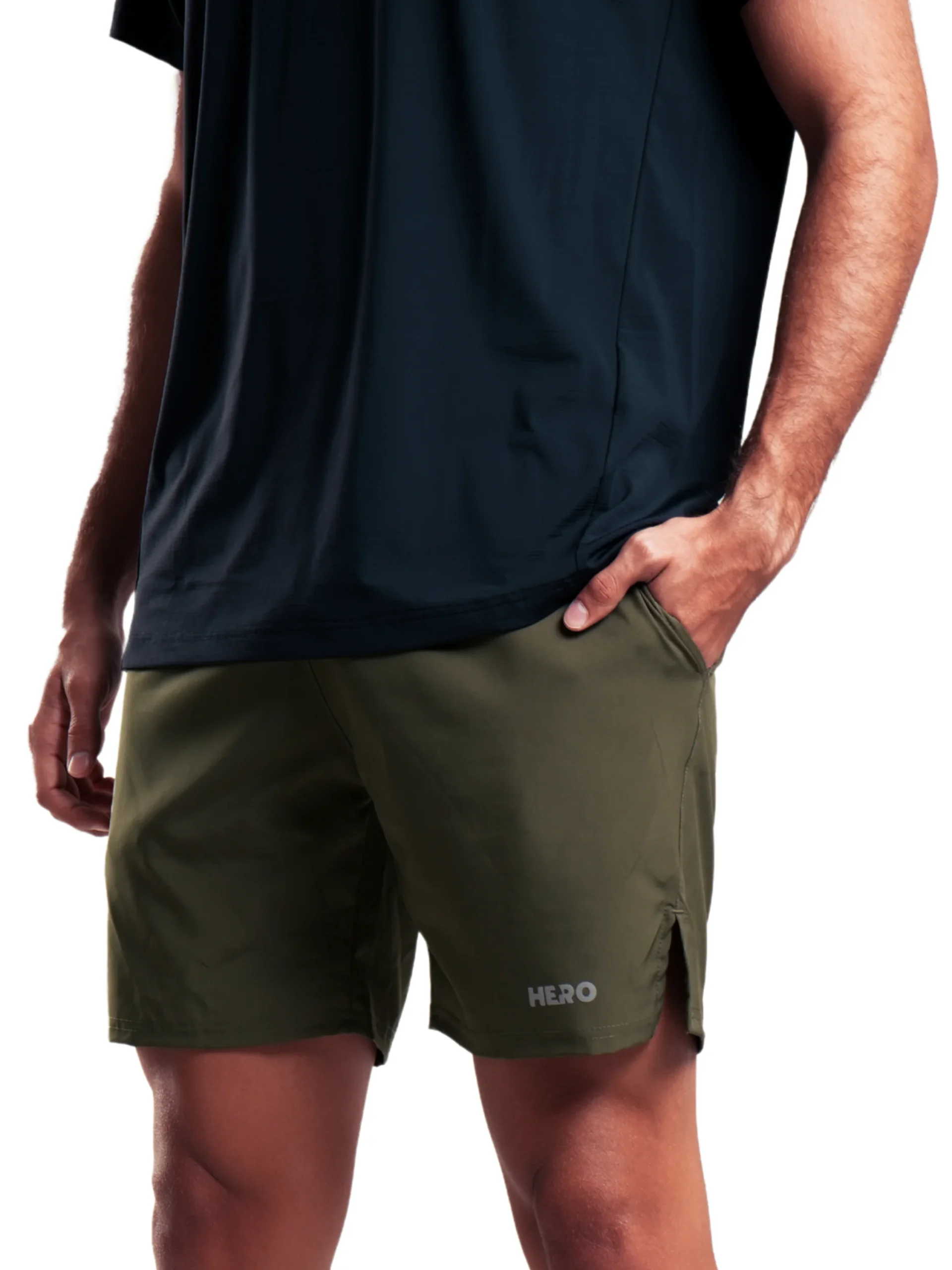 SHORT BASICO HERO VERDE