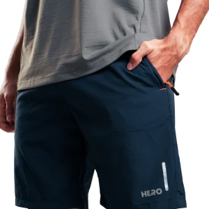 SHORT BASICO REFLECTIVO HERO AZUL NAVY