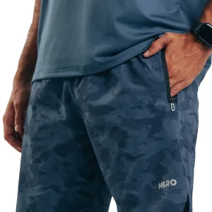 SHORT CAMUFLAJEADO HERO AZUL