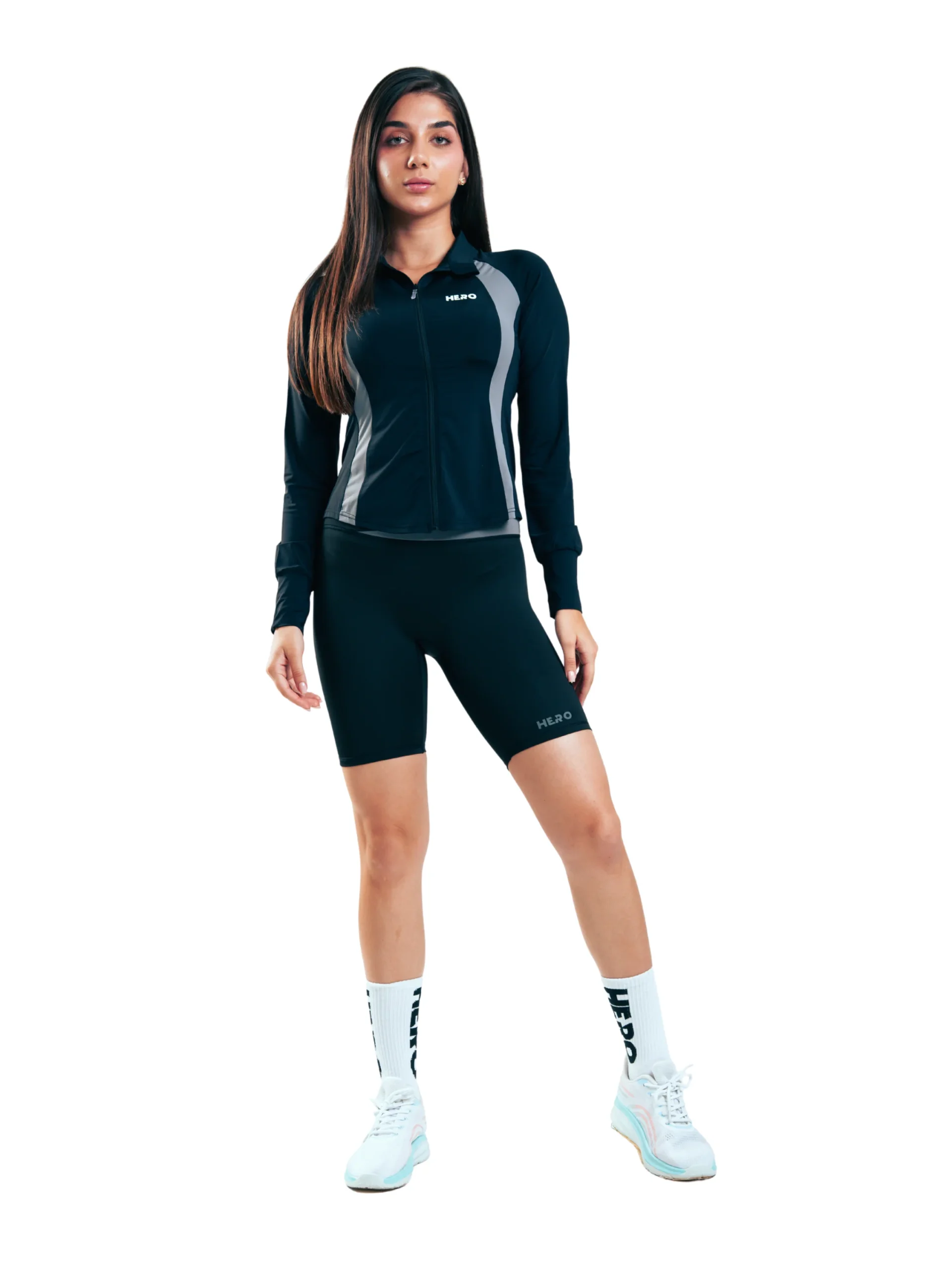 SUETER DE COMPRESION HERO UV NEGRO - Imagen 3