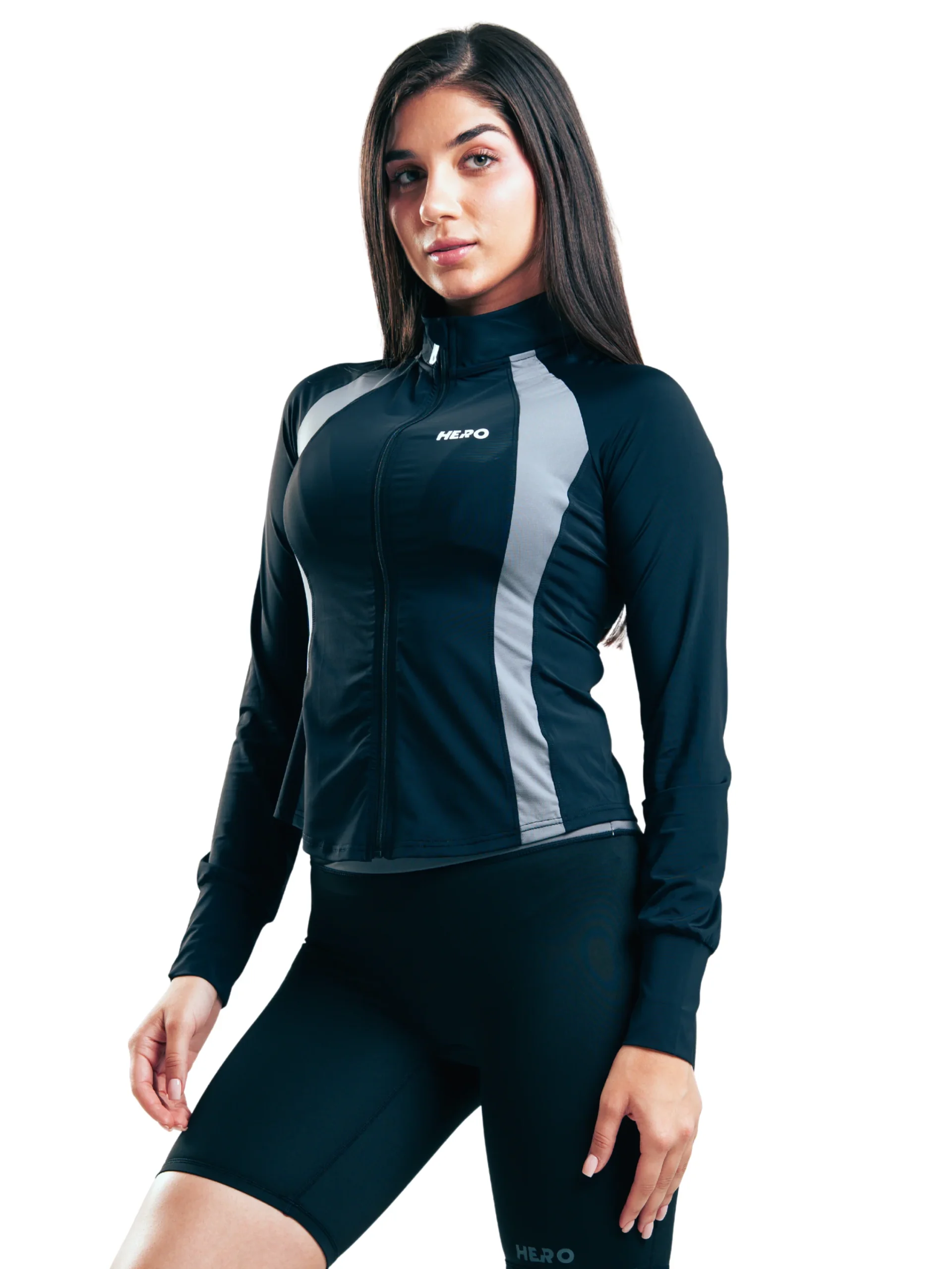 SUETER DE COMPRESION HERO UV NEGRO