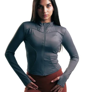 SUETER REFLE ZIP HERO GRIS