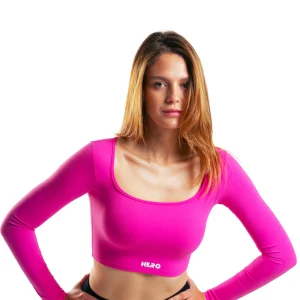 SUETER TOP CUADRADO HERO FUCSIA