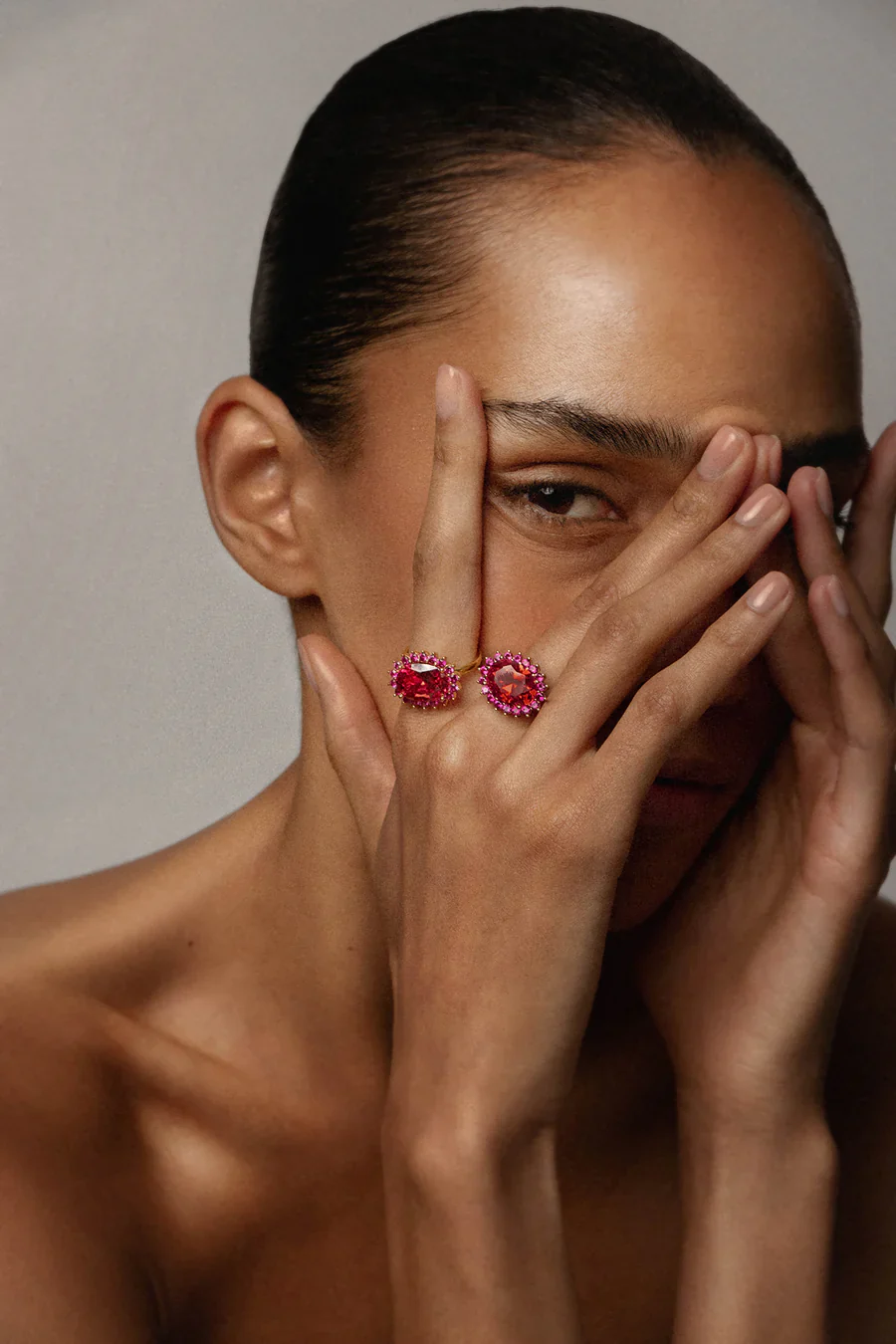 ANILLO RAFAELA NARANJA ROJIZO - Imagen 4