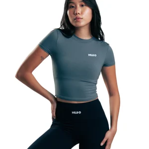 TEE RUNNING FIT HERO GRIS