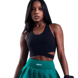 TOP AMARRE DOBLE HERO NEGRO