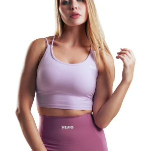 TOP BASIC STRETCH HERO ROSADO