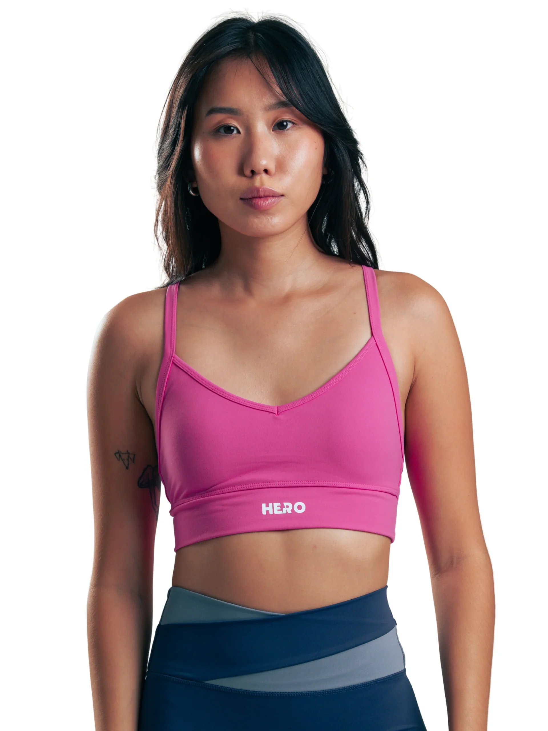 TOP CROSS BACK V HERO FUCSIA