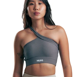 TOP RIBBED STRAP HERO GRIS