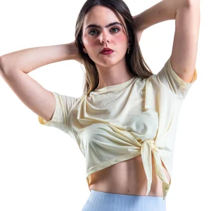 TOP CON NUDO TRASERO HOLGADO HERO AMARILLO