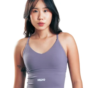 TOP X BACK HERO LILA