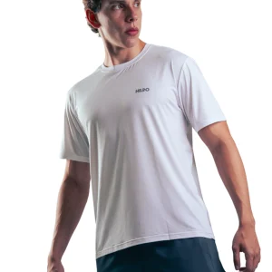 T SHIRT MEN BASIC HERO GRIS