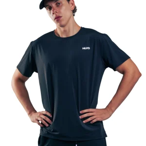 T SHIRT MEN BASIC HERO NEGRO