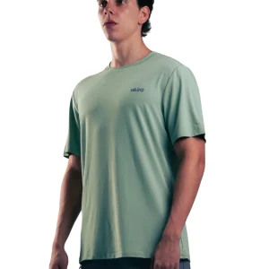 T SHIRT MEN BASIC HERO VERDE