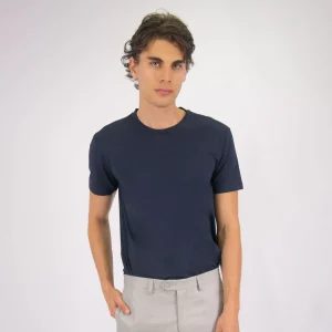 Camiseta Regular Azul Oscuro - Kosta Azul