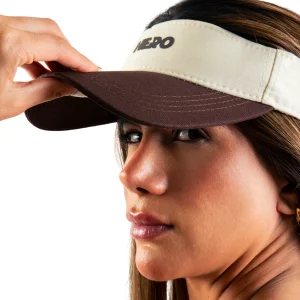 VISERA SUNVISOR HERO MARRON