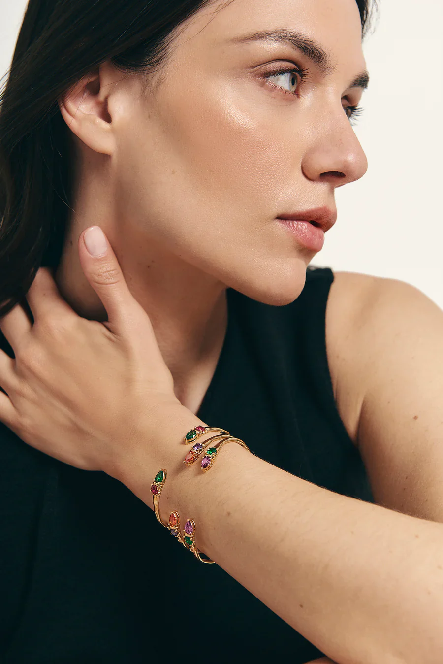 PULSERA MARTA LILA Y VERDE - Imagen 4