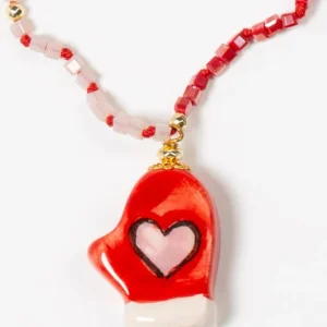 COLLAR LARGO DE CERÁMICA GUANTINO