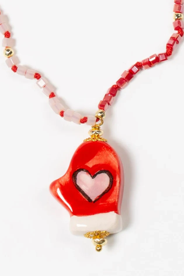 COLLAR LARGO DE CERÁMICA GUANTINO