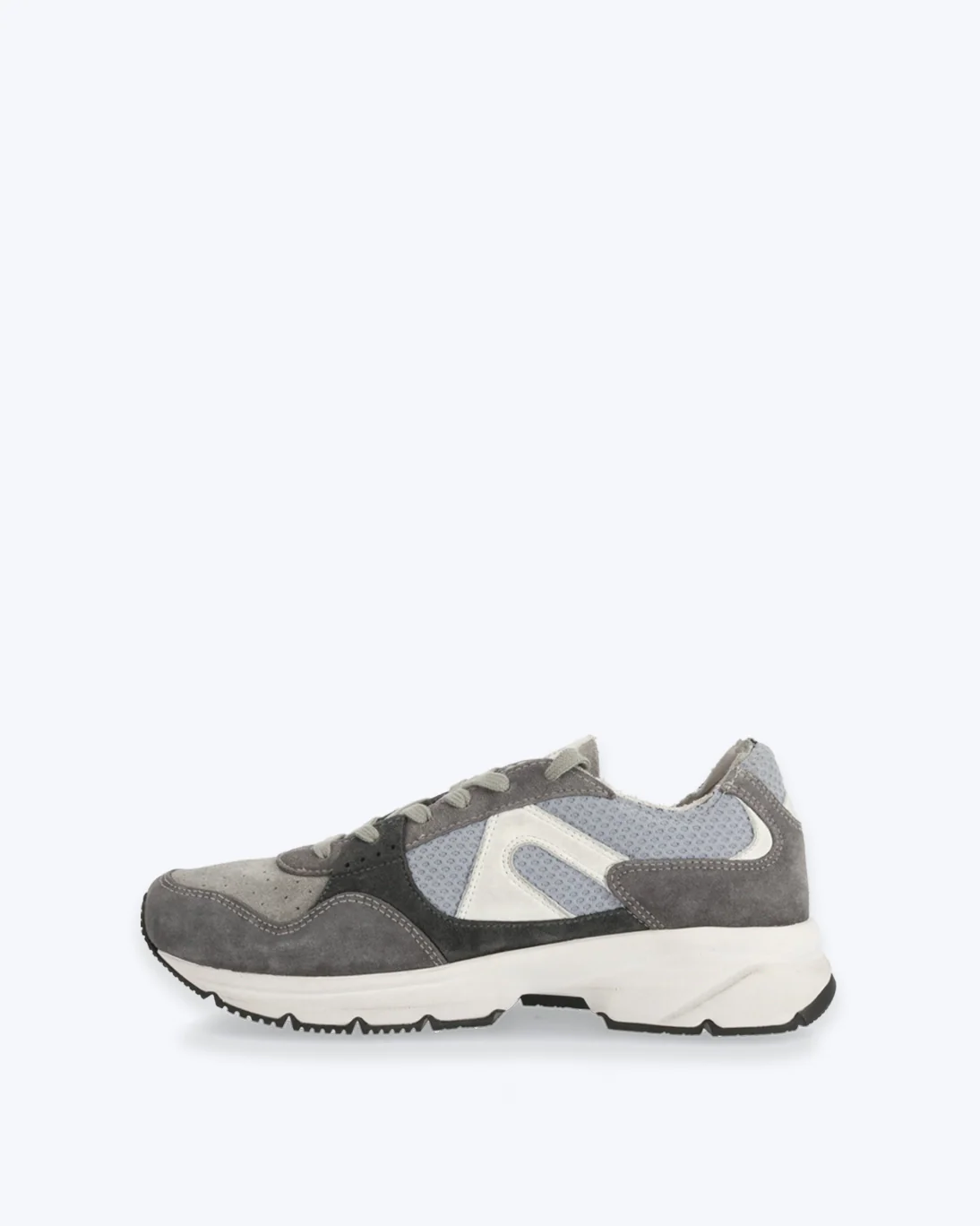 ZAPATILLAS F300 LEATHER GRISES ATALASPORT - Imagen 4