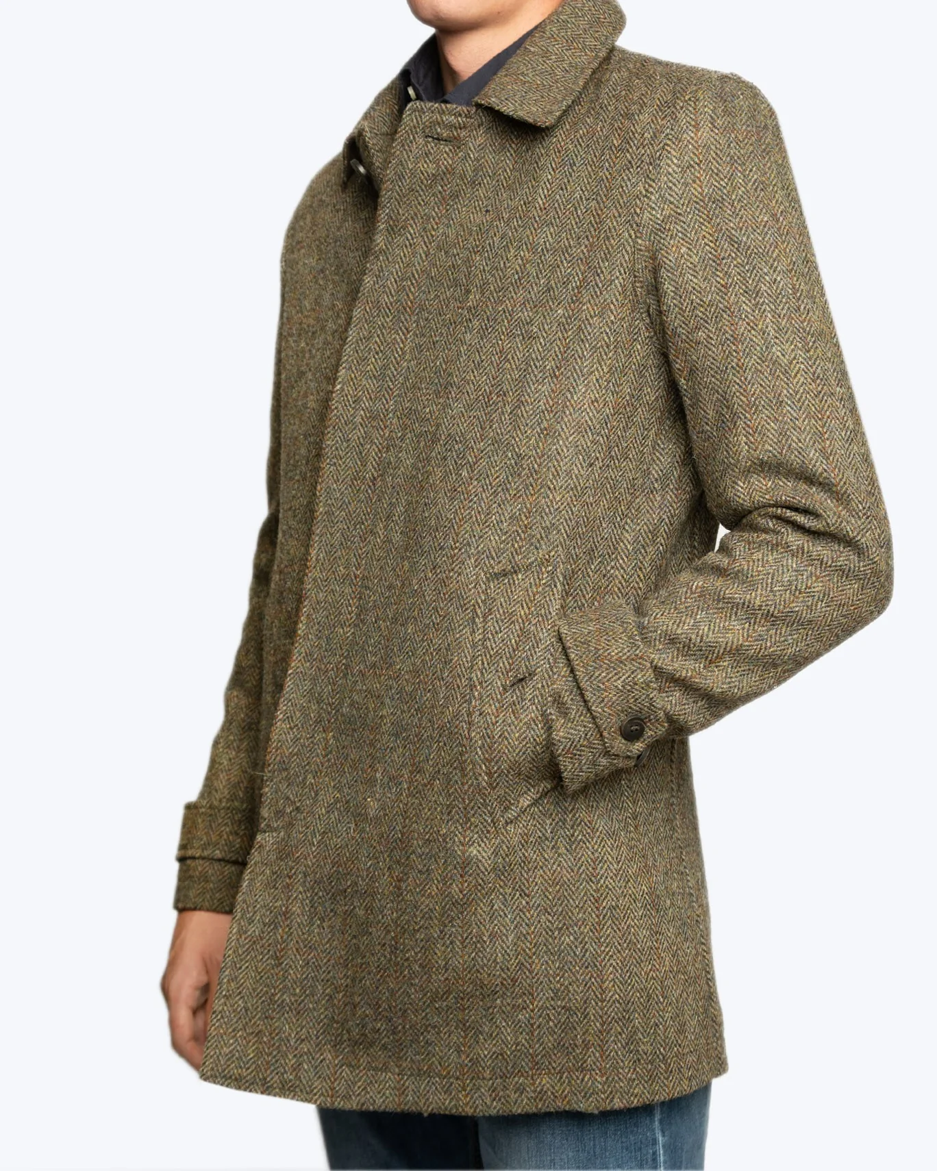 ABRIGO DE ESPIGA VERDE CAMPLIN