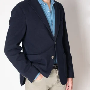 BLAZER DE LANA AZUL BREUER