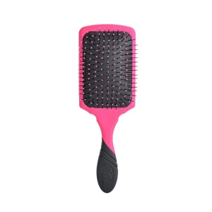 Cepillo desenredante tipo raqueta con mango ergonómico